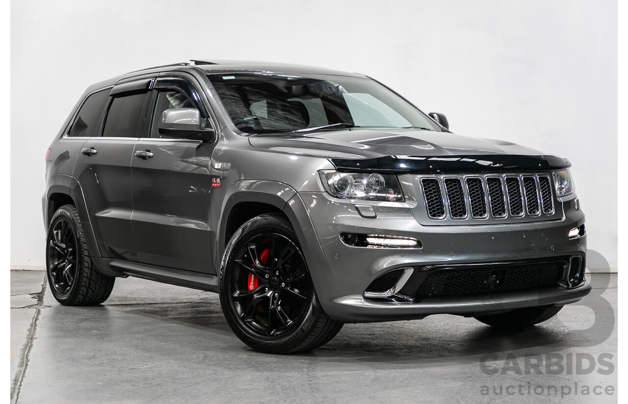 12/2012 Jeep Grand Cherokee SRT 8 (4x4) WK MY13 4d Wagon Mineral Grey Metallic V8 6.4L - Modified