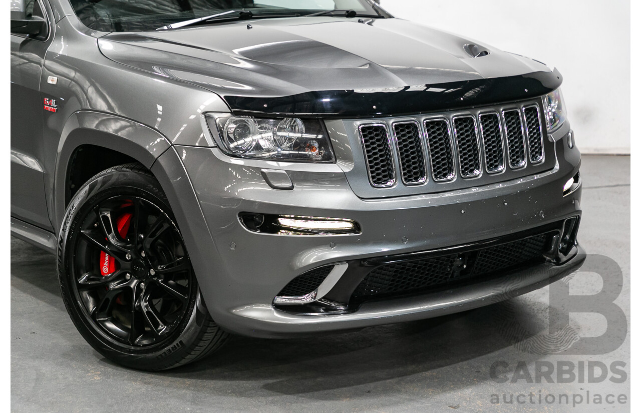 12/2012 Jeep Grand Cherokee SRT 8 (4x4) WK MY13 4d Wagon Mineral Grey Metallic V8 6.4L - Modified
