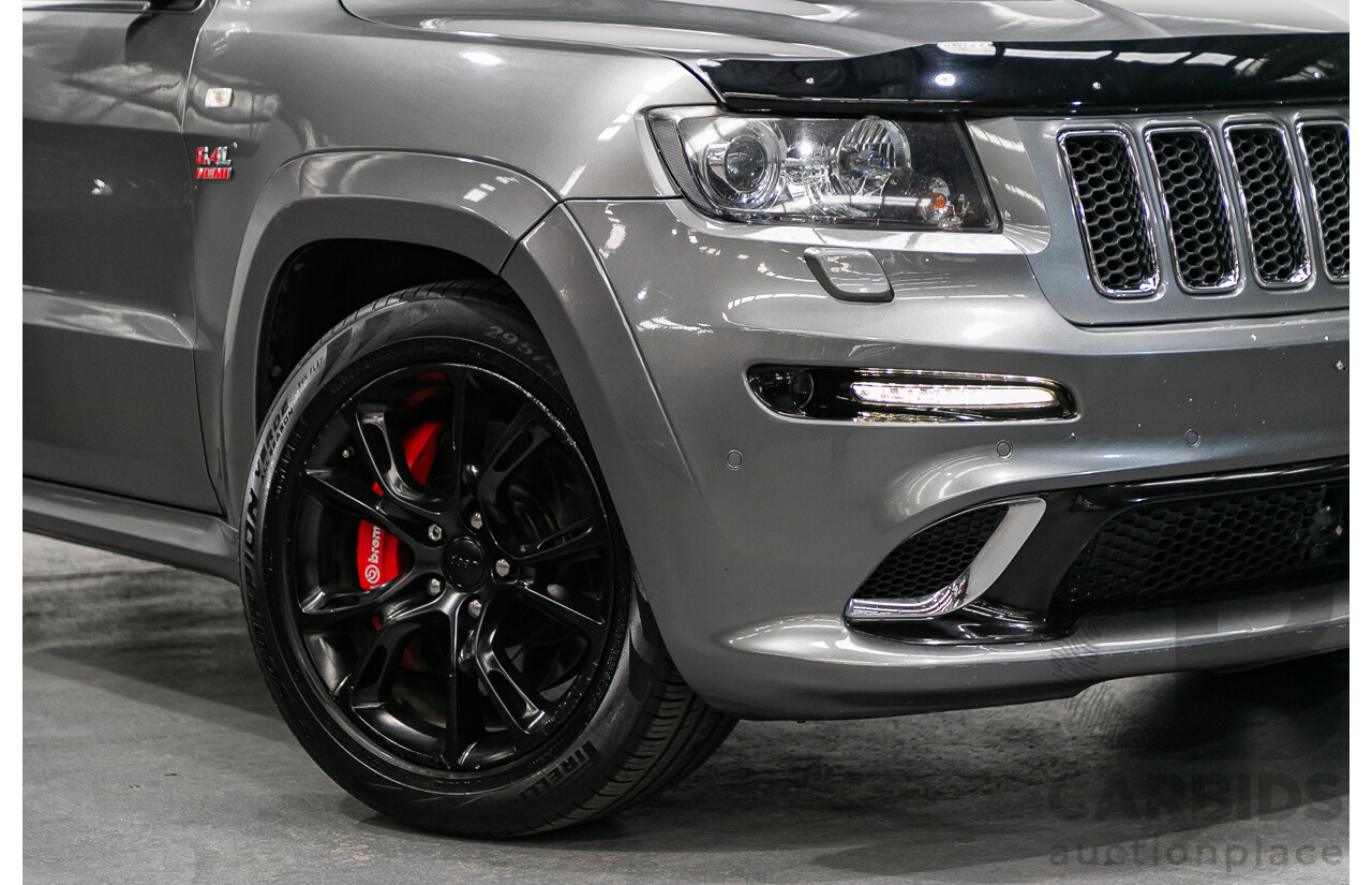 12/2012 Jeep Grand Cherokee SRT 8 (4x4) WK MY13 4d Wagon Mineral Grey Metallic V8 6.4L - Modified