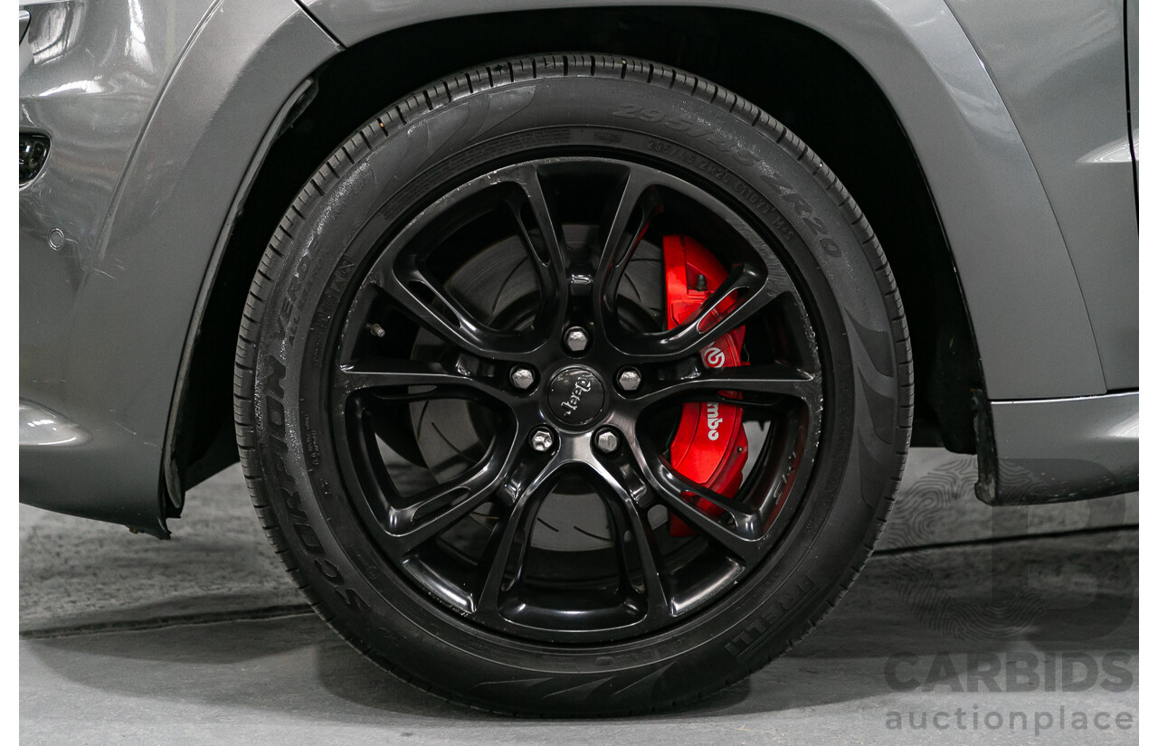 12/2012 Jeep Grand Cherokee SRT 8 (4x4) WK MY13 4d Wagon Mineral Grey Metallic V8 6.4L - Modified