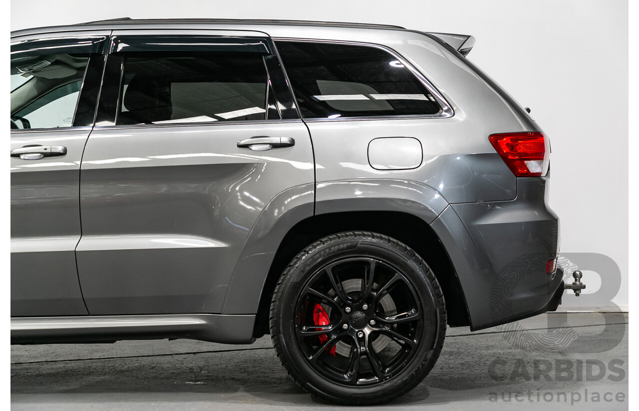 12/2012 Jeep Grand Cherokee SRT 8 (4x4) WK MY13 4d Wagon Mineral Grey Metallic V8 6.4L - Modified