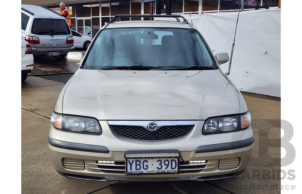 02/1998 Mazda 626 CLASSIC FWD  4D Wagon Gold 2.0L
