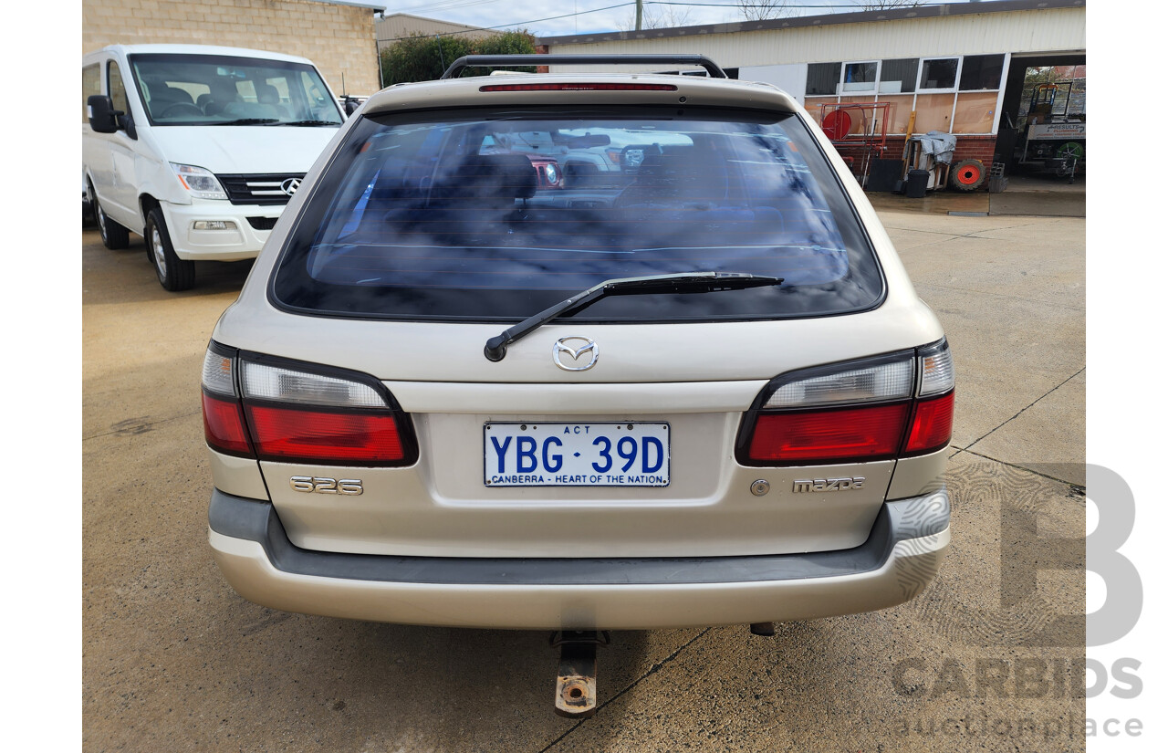 02/1998 Mazda 626 CLASSIC FWD  4D Wagon Gold 2.0L