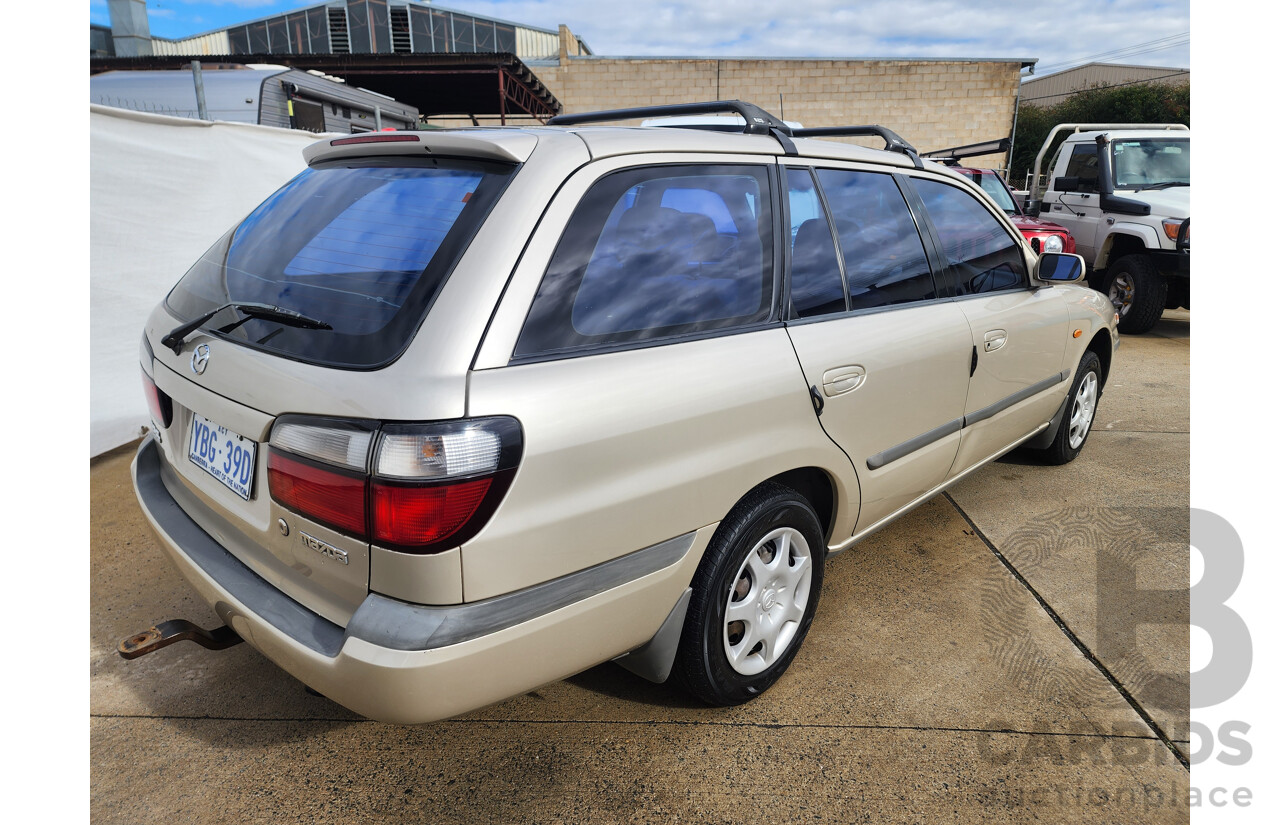 02/1998 Mazda 626 CLASSIC FWD  4D Wagon Gold 2.0L