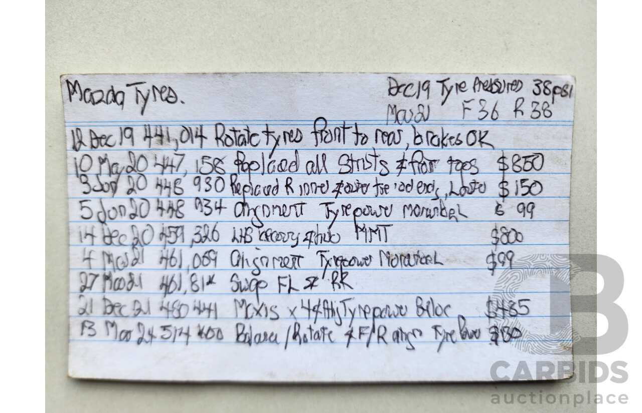 02/1998 Mazda 626 CLASSIC FWD  4D Wagon Gold 2.0L