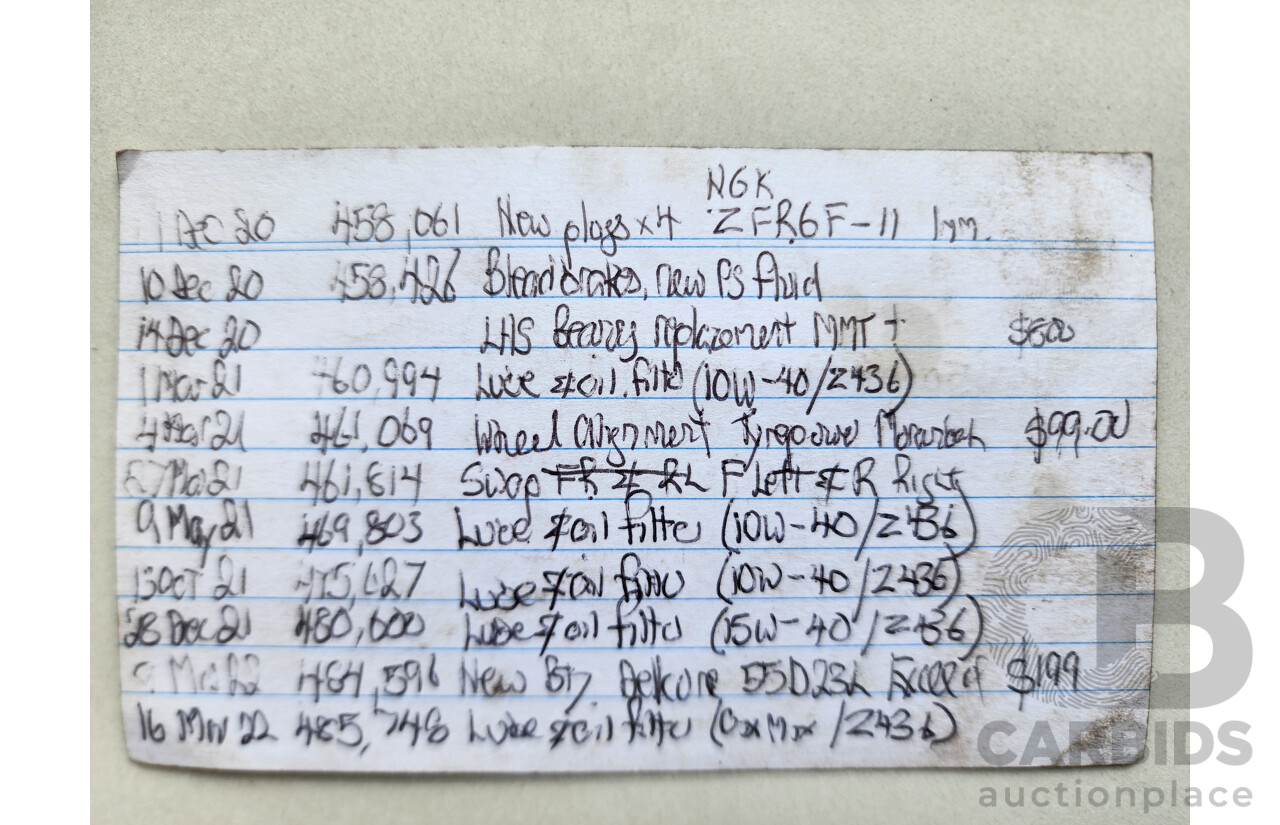 02/1998 Mazda 626 CLASSIC FWD  4D Wagon Gold 2.0L