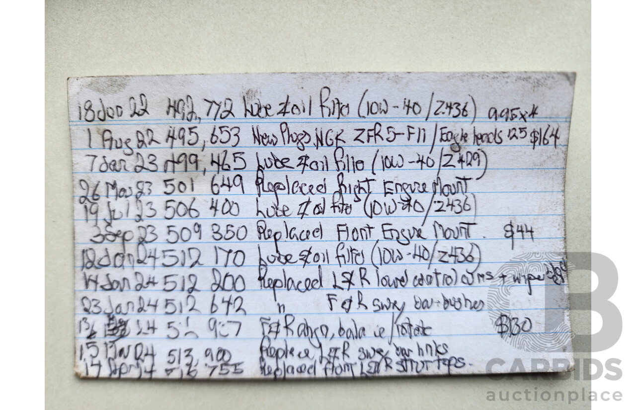 02/1998 Mazda 626 CLASSIC FWD  4D Wagon Gold 2.0L