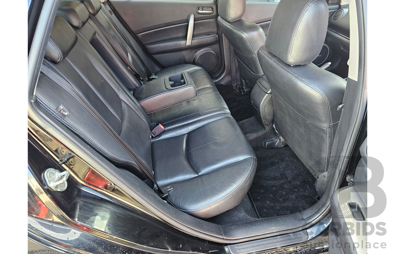 12/2009 Mazda Mazda6 Luxury Sports GH MY09 5d Hatchback Black 2.5L