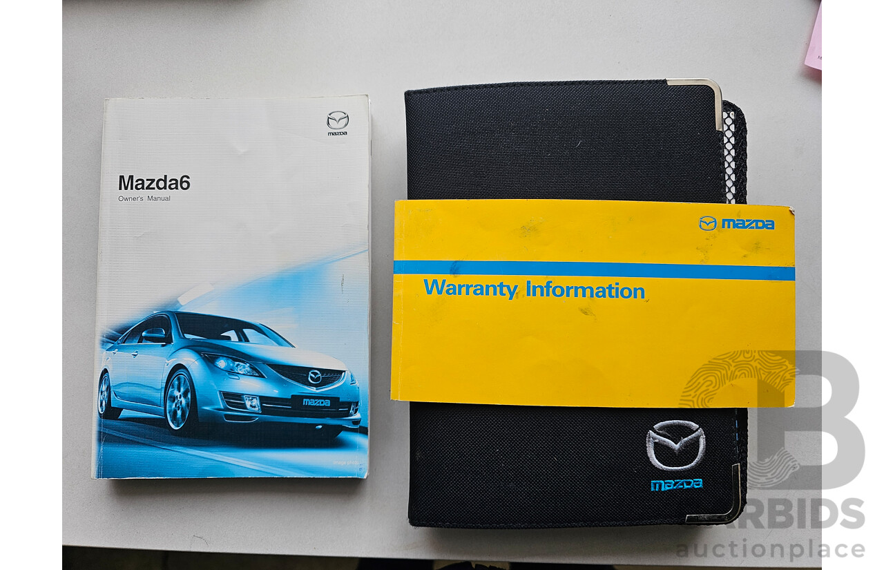12/2009 Mazda Mazda6 Luxury Sports GH MY09 5d Hatchback Black 2.5L