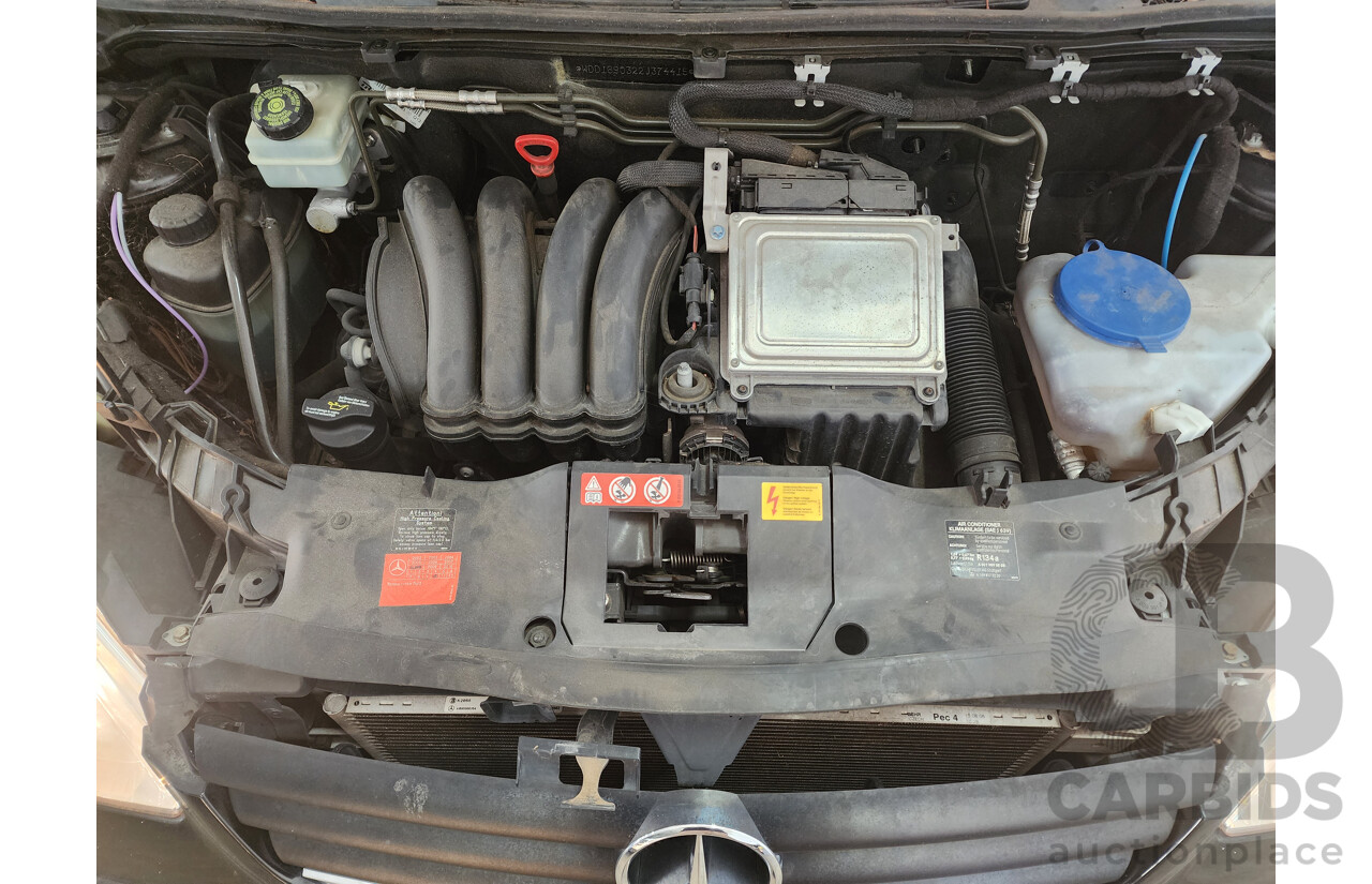 10/2006 Mercedes-Benz A170 CLASSIC FWD W169 5D Hatchback Black 1.7L