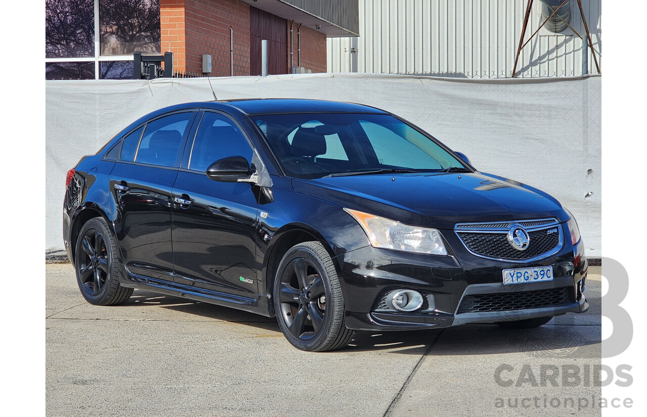 08/2011 Holden Cruze SRi V FWD JH 4D Sedan Black 1.4L