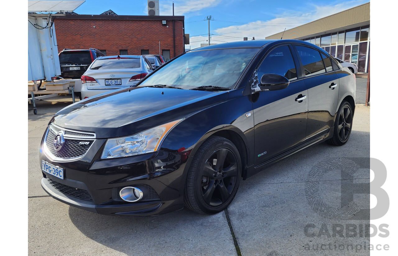 08/2011 Holden Cruze SRi V FWD JH 4D Sedan Black 1.4L