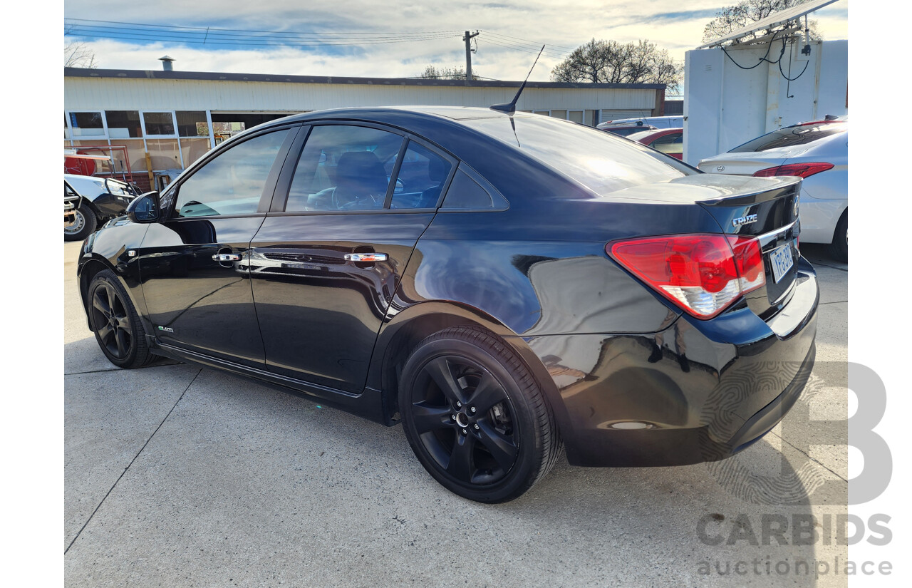 08/2011 Holden Cruze SRi V FWD JH 4D Sedan Black 1.4L