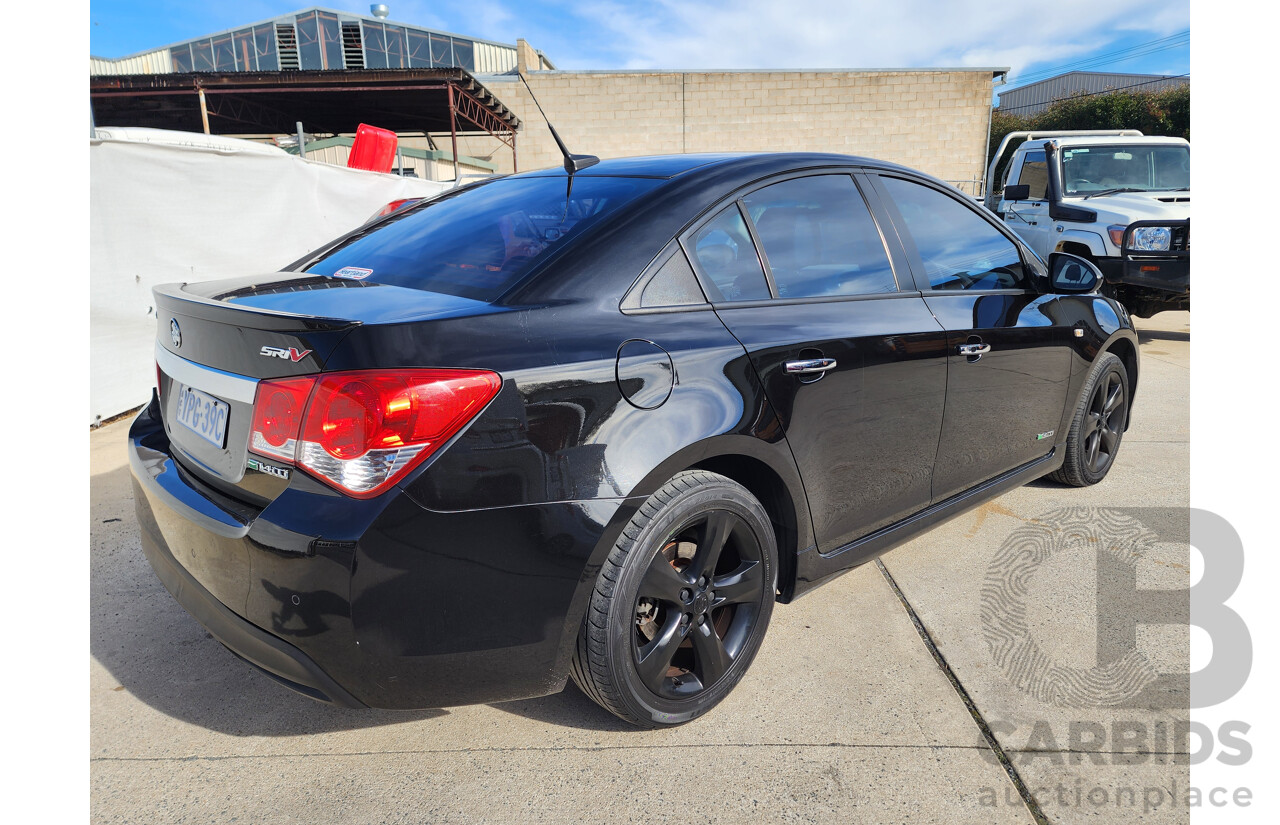 08/2011 Holden Cruze SRi V FWD JH 4D Sedan Black 1.4L