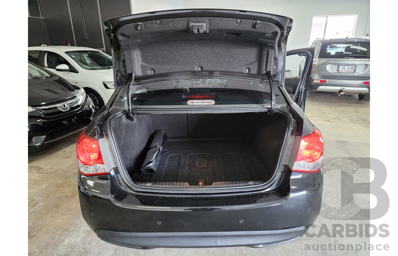 08/2011 Holden Cruze SRi V FWD JH 4D Sedan Black 1.4L