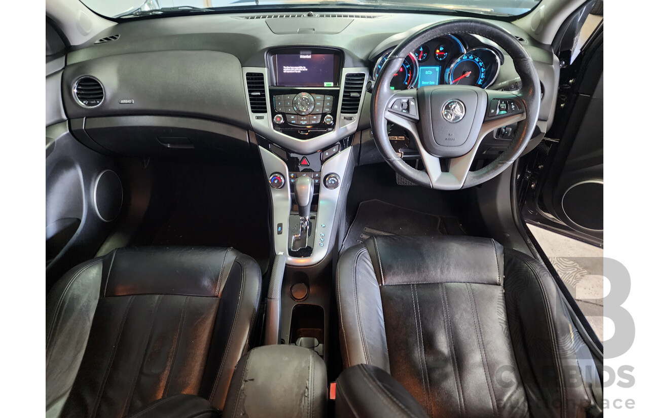 08/2011 Holden Cruze SRi V FWD JH 4D Sedan Black 1.4L