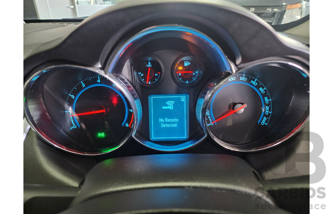 08/2011 Holden Cruze SRi V FWD JH 4D Sedan Black 1.4L