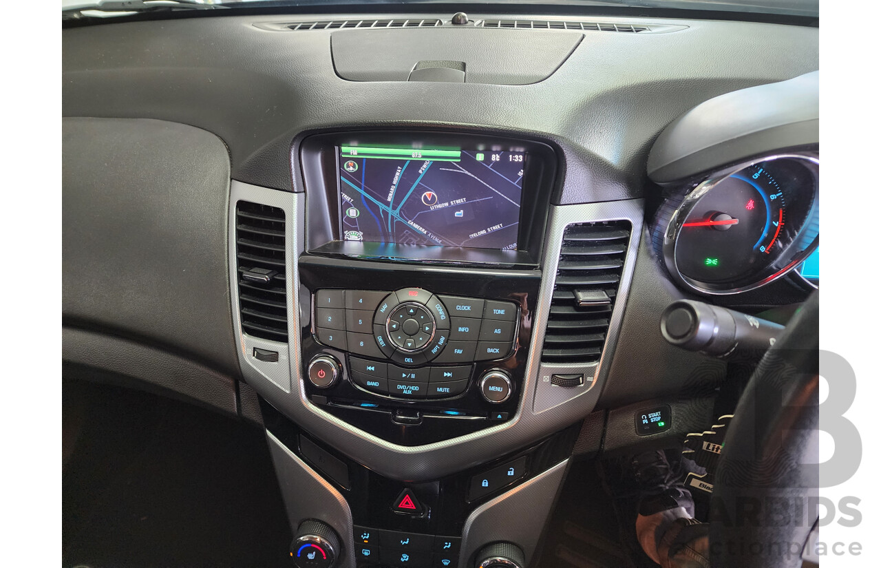 08/2011 Holden Cruze SRi V FWD JH 4D Sedan Black 1.4L