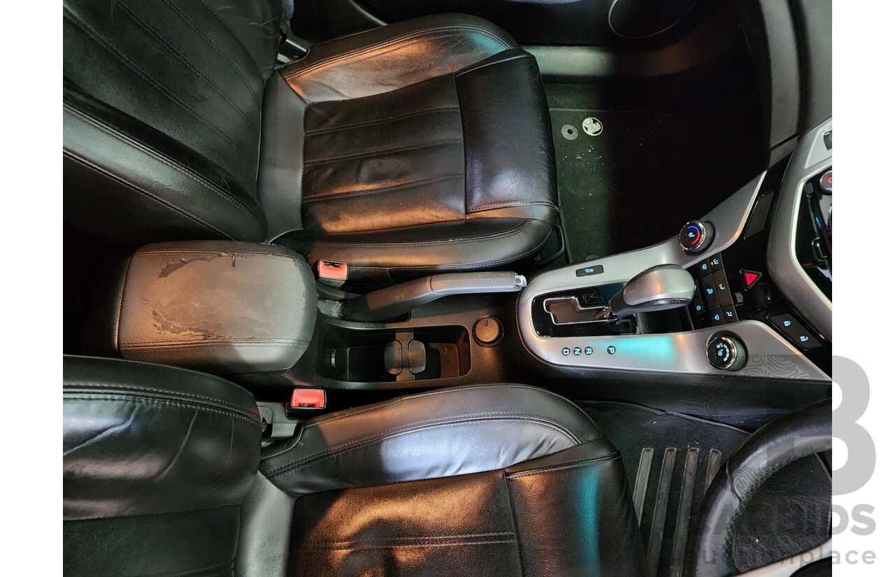 08/2011 Holden Cruze SRi V FWD JH 4D Sedan Black 1.4L