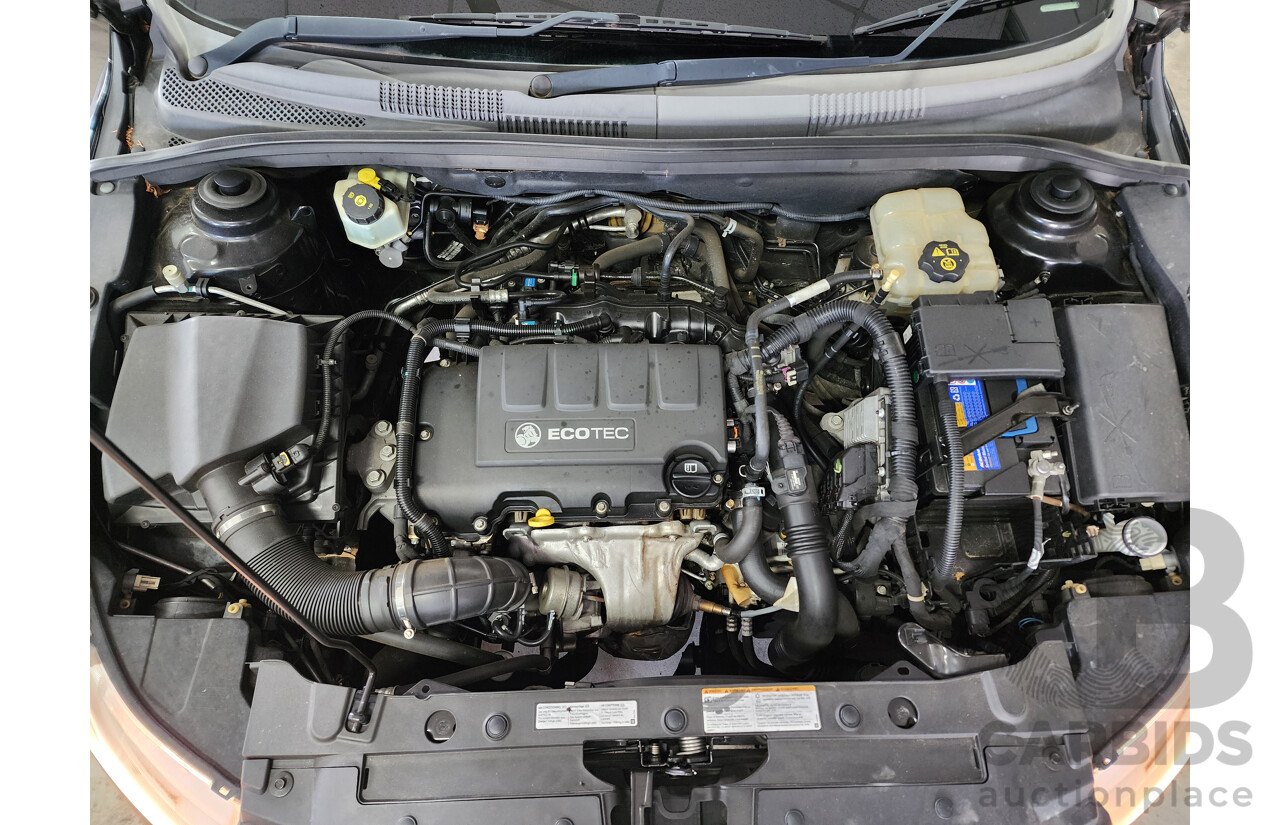 08/2011 Holden Cruze SRi V FWD JH 4D Sedan Black 1.4L