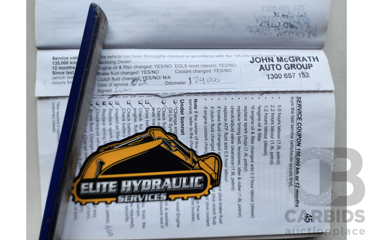 08/2011 Holden Cruze SRi V FWD JH 4D Sedan Black 1.4L