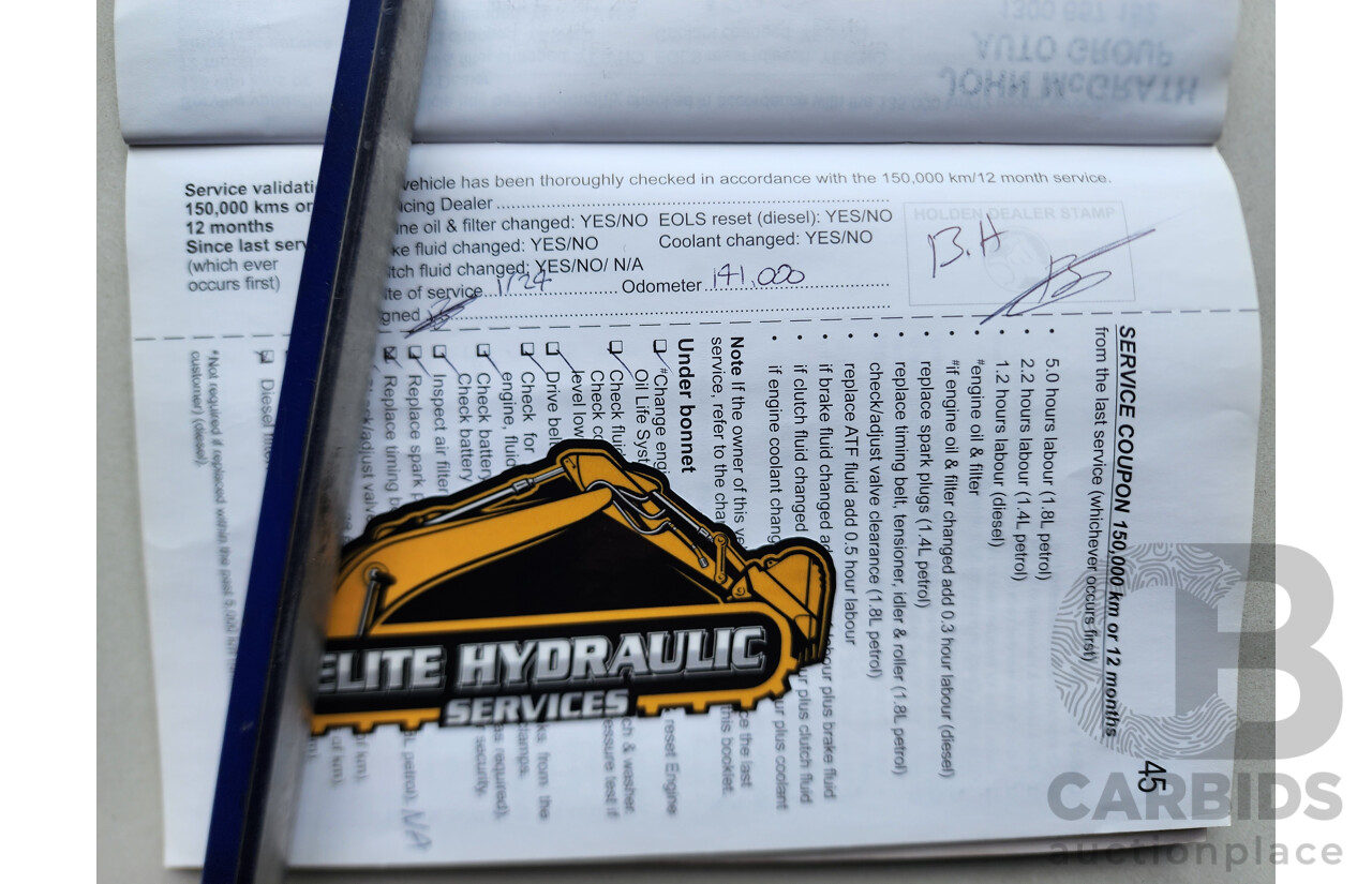 08/2011 Holden Cruze SRi V FWD JH 4D Sedan Black 1.4L