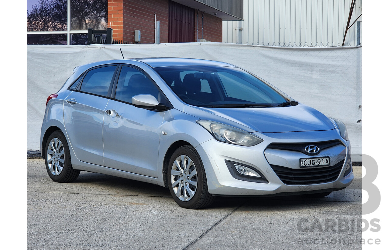 08/2012 Hyundai I30 ACTIVE FWD GD 5D Hatchback Silver 1.8L