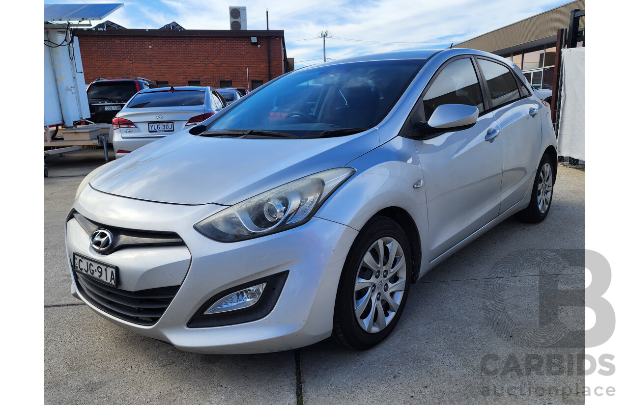 08/2012 Hyundai I30 ACTIVE FWD GD 5D Hatchback Silver 1.8L