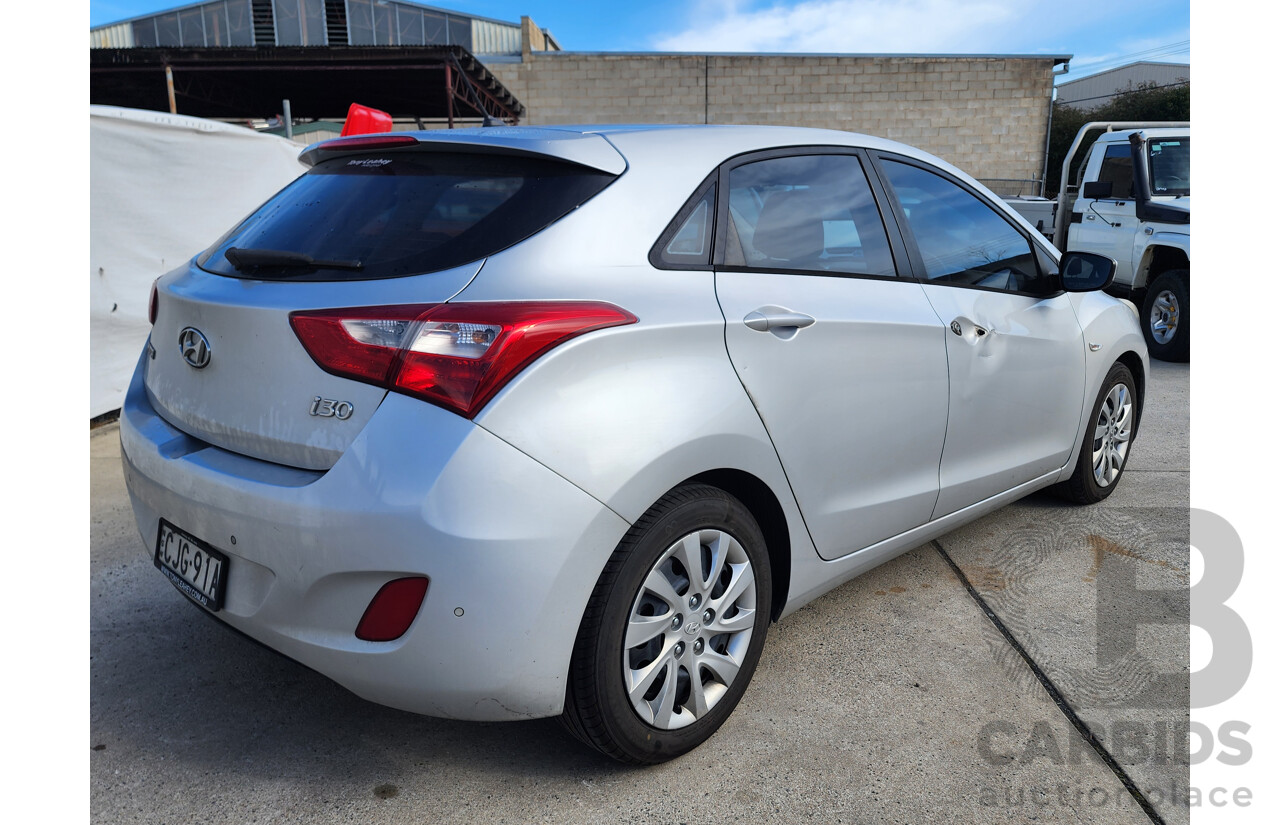 08/2012 Hyundai I30 ACTIVE FWD GD 5D Hatchback Silver 1.8L