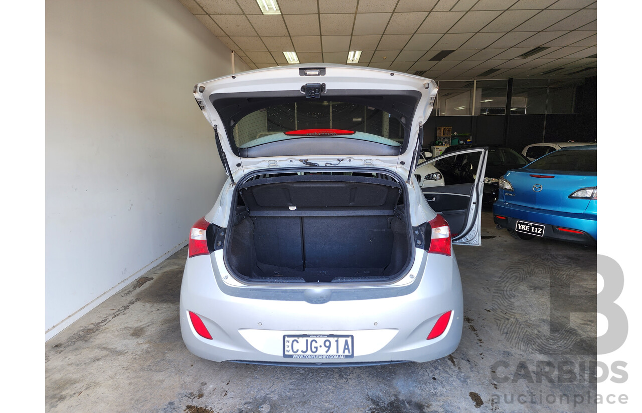 08/2012 Hyundai I30 ACTIVE FWD GD 5D Hatchback Silver 1.8L