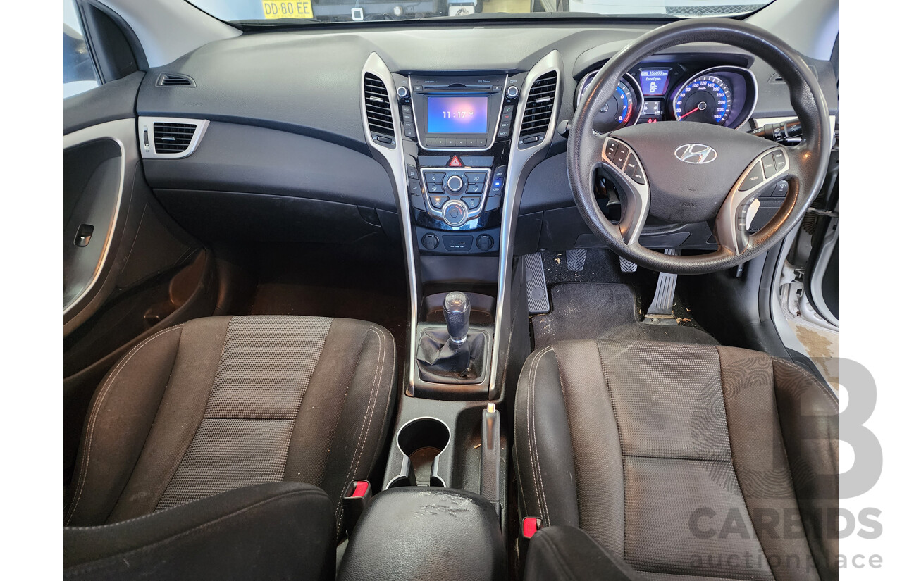 08/2012 Hyundai I30 ACTIVE FWD GD 5D Hatchback Silver 1.8L