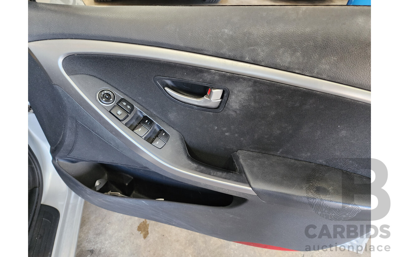 08/2012 Hyundai I30 ACTIVE FWD GD 5D Hatchback Silver 1.8L