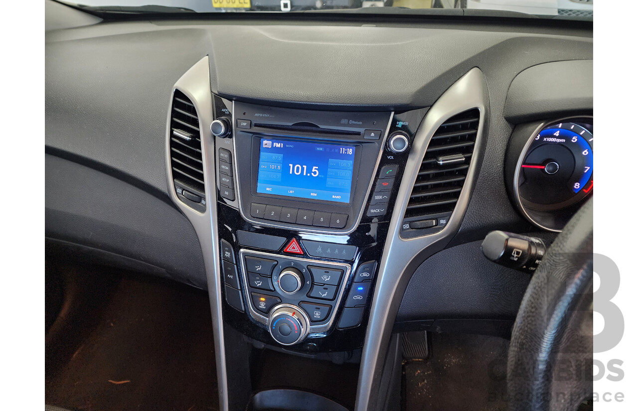 08/2012 Hyundai I30 ACTIVE FWD GD 5D Hatchback Silver 1.8L