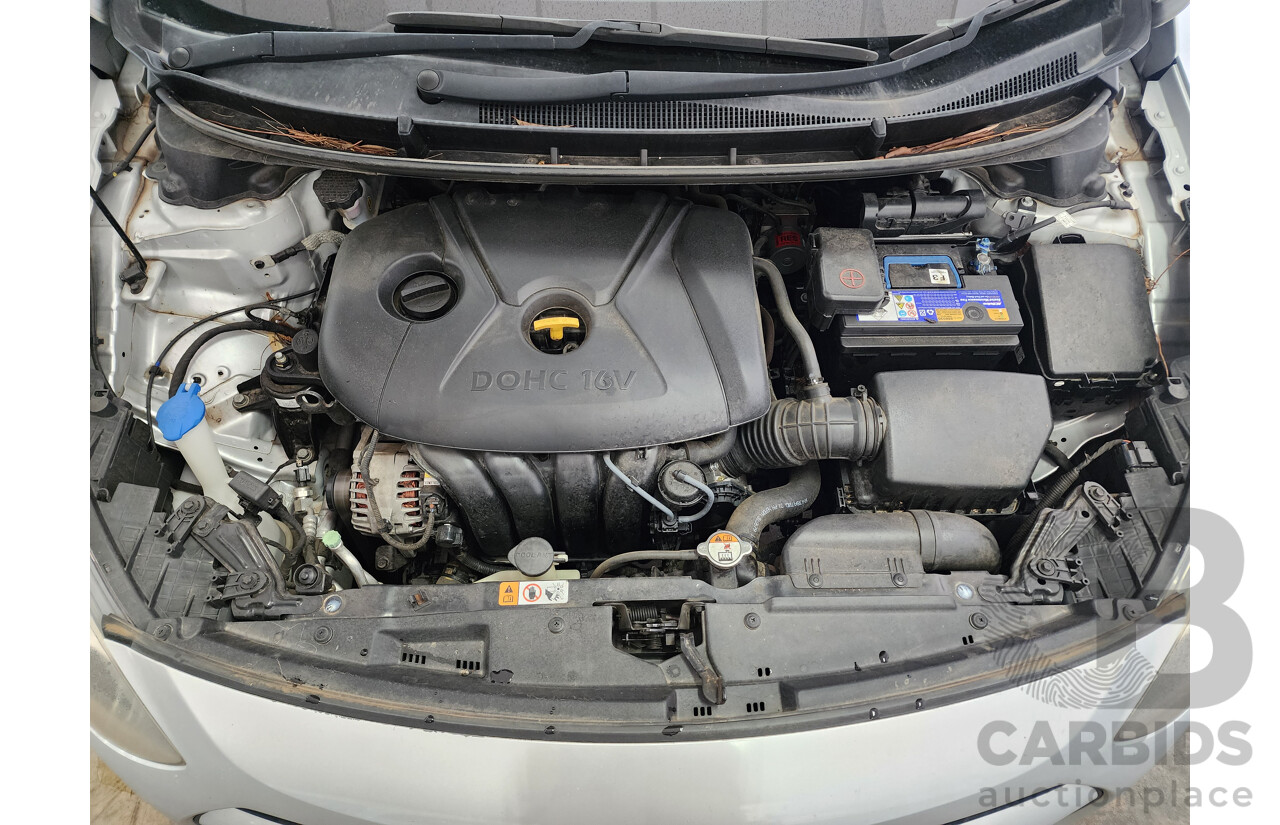 08/2012 Hyundai I30 ACTIVE FWD GD 5D Hatchback Silver 1.8L