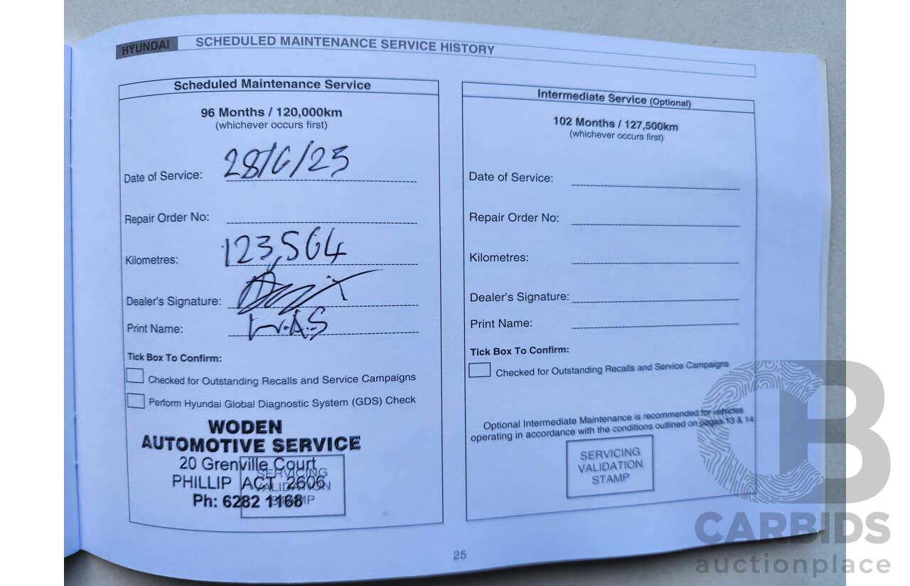 08/2012 Hyundai I30 ACTIVE FWD GD 5D Hatchback Silver 1.8L