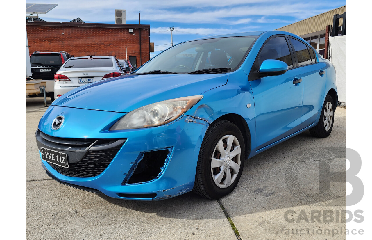 01/2011 Mazda Mazda3 NEO FWD BL 4D Sedan Blue 2.0L