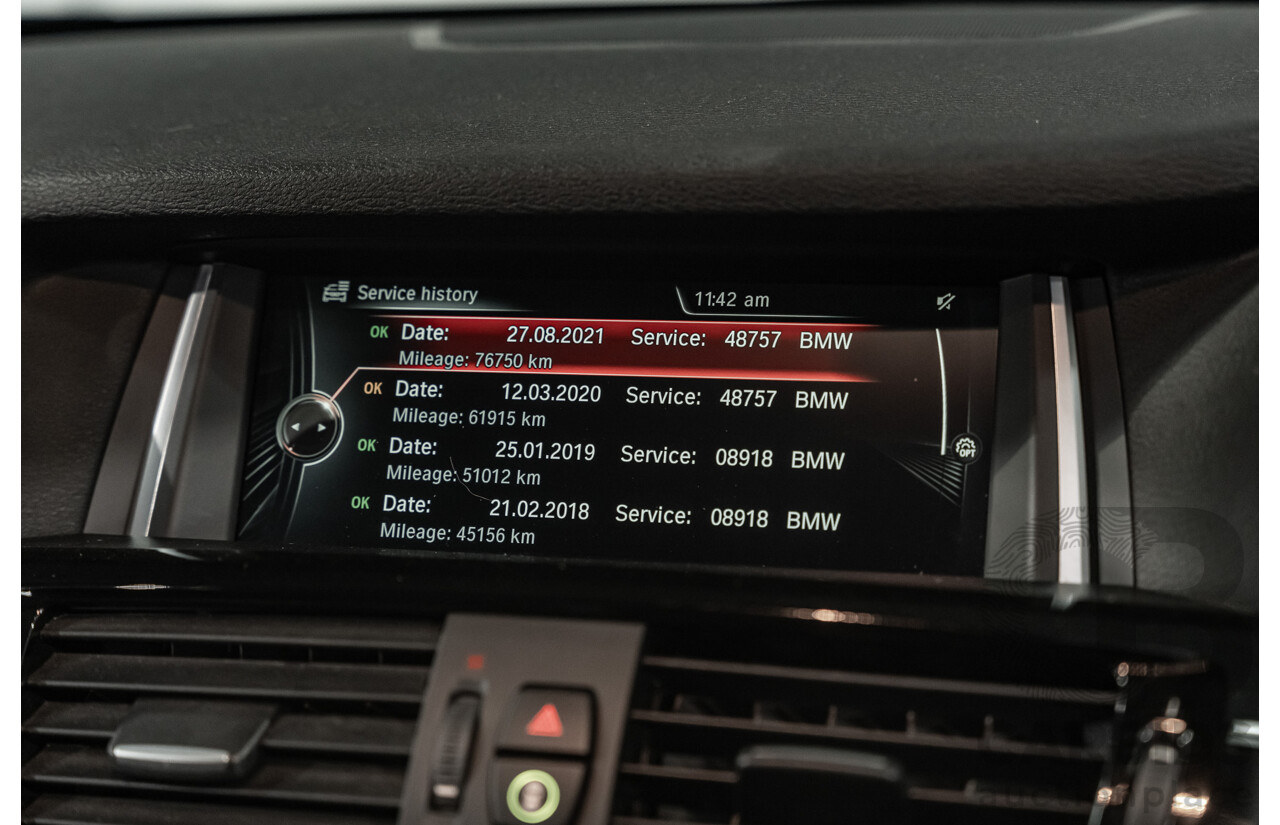 8/2014 BMW X3 Xdrive 20i (AWD) F25 MY14 4d Wagon White Turbo 2.0L