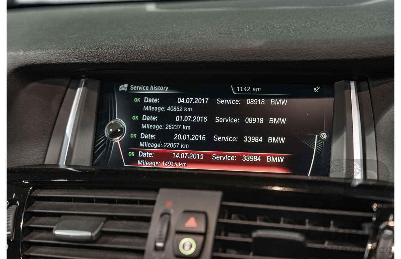 8/2014 BMW X3 Xdrive 20i (AWD) F25 MY14 4d Wagon White Turbo 2.0L