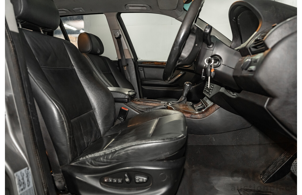 1/2004 BMW X5 4.4i E53 (4x4) 4d Wagon Metallic Grey V8 4.4L