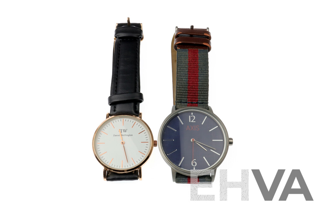 Daniel Wellington 6760 Watch and Axis 138579 Watch