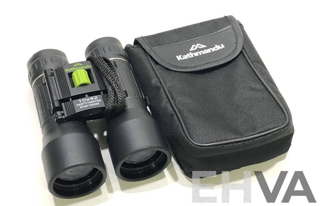 Kathmandu 10x42 Binoculars - New