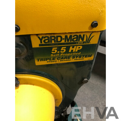 Yard-Man 5.5 HP Self-Propelled Triple Care System Chipper Shredder Vacuum