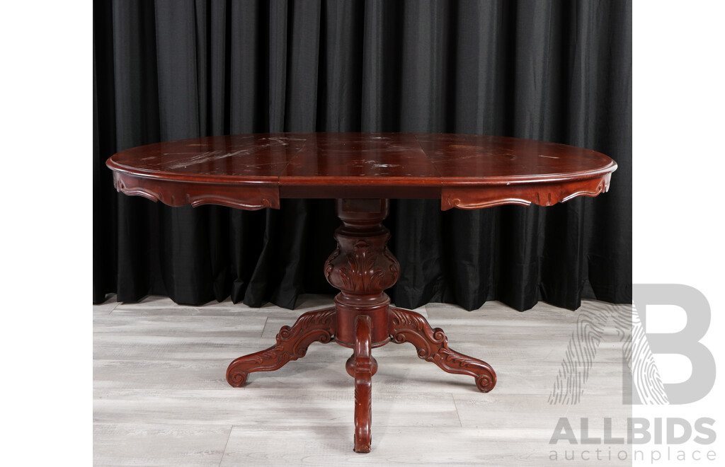 Reproduction Mahogany Five Piece Dining Suite