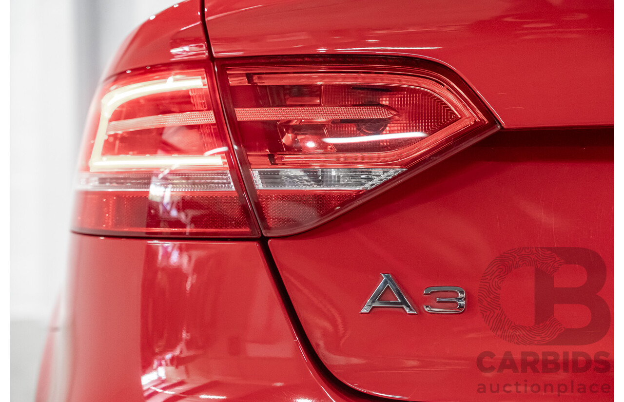 9/2009 Audi A3 1.8 TFSI Attraction 8P 2d Cabriolet Red 1.8L