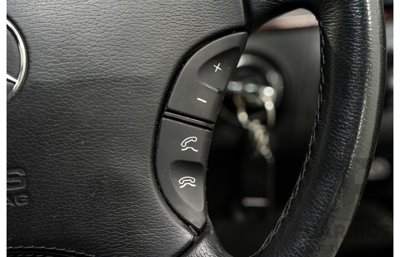 12/2000 Mercedes Benz S320 W220 4d Sedan Brilliant Silver Metallic V6 3.2L