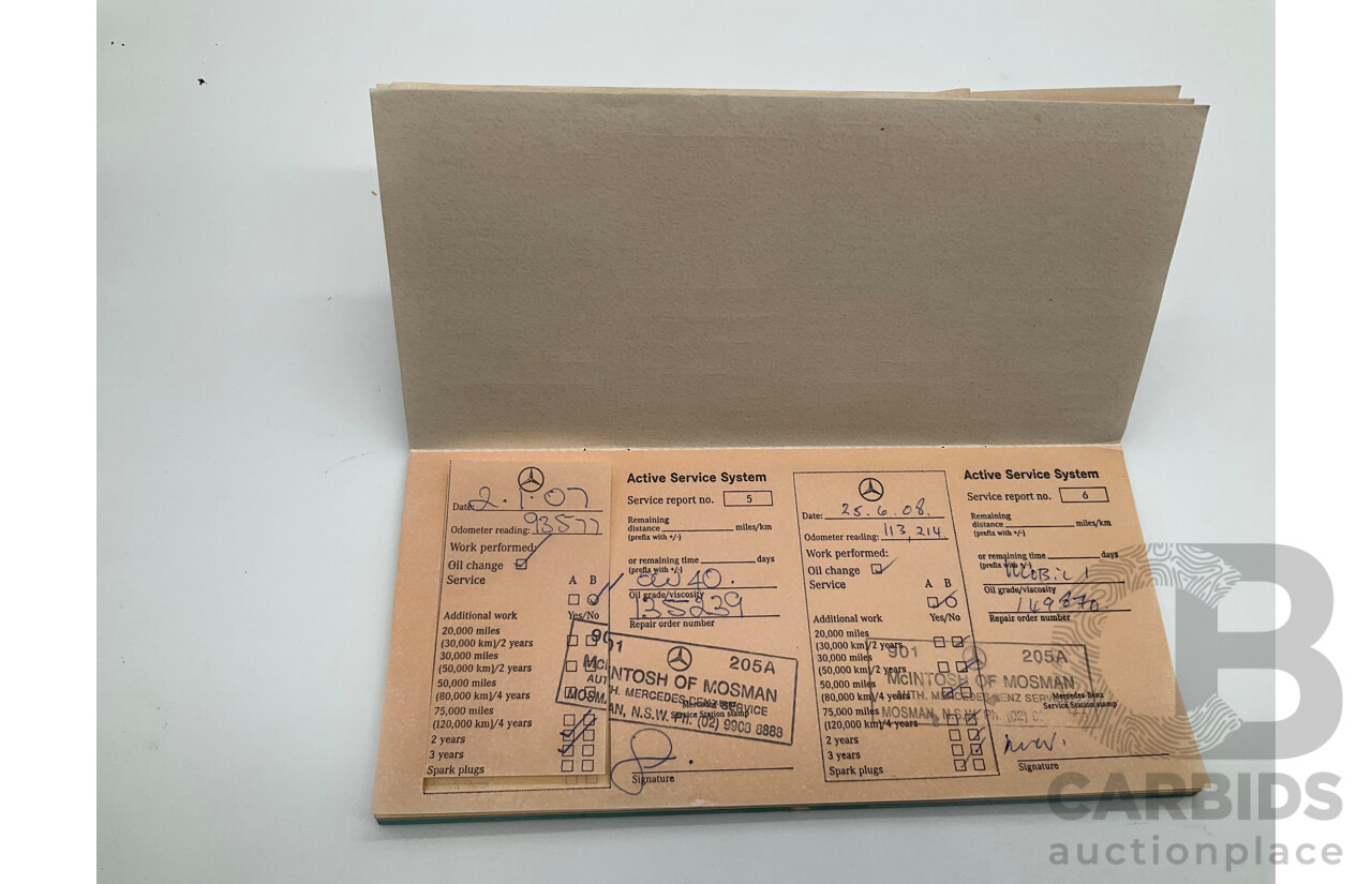 12/2000 Mercedes Benz S320 W220 4d Sedan Brilliant Silver Metallic V6 3.2L