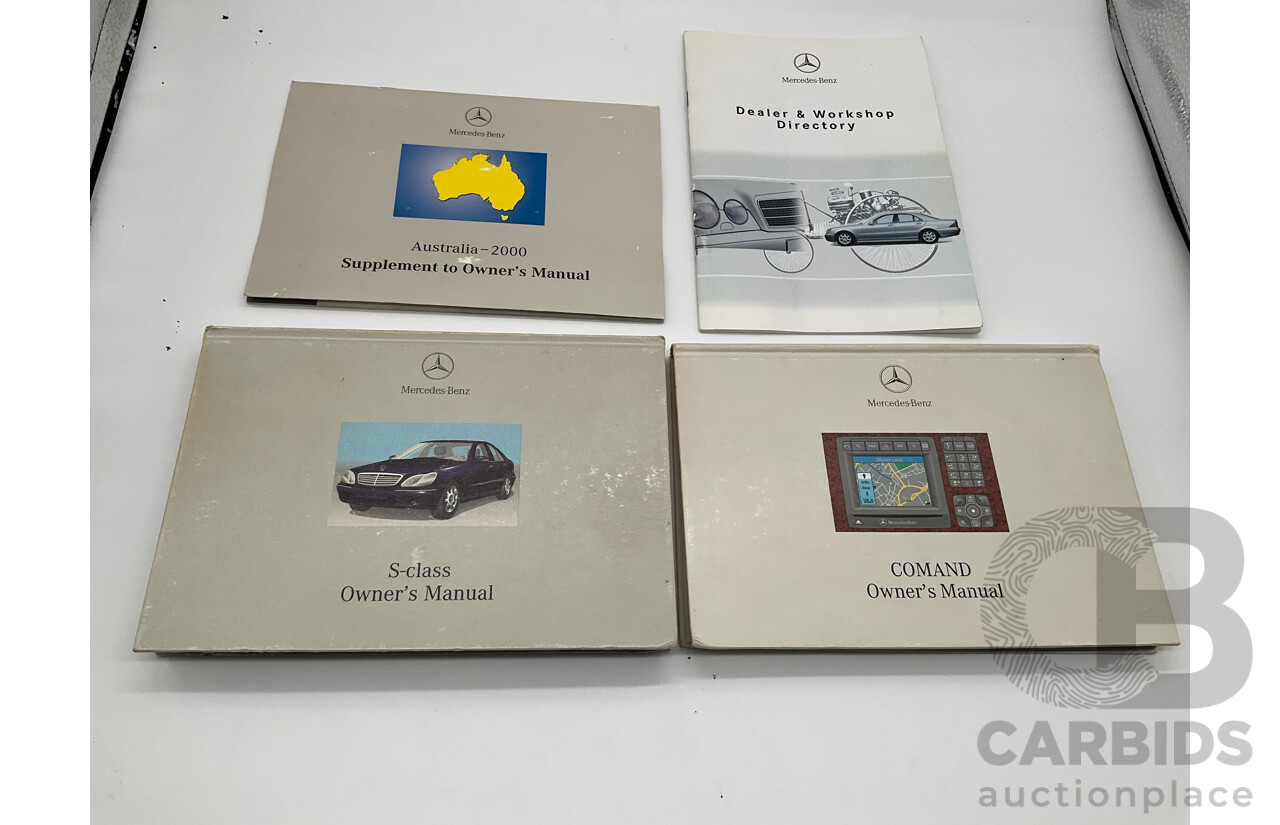 12/2000 Mercedes Benz S320 W220 4d Sedan Brilliant Silver Metallic V6 3.2L