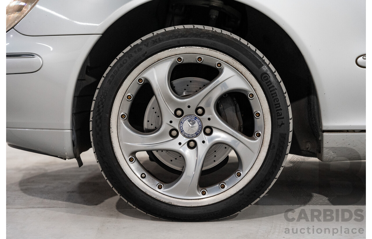 12/2000 Mercedes Benz S320 W220 4d Sedan Brilliant Silver Metallic V6 3.2L