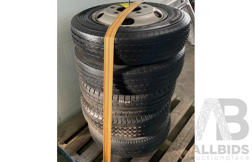 Assorted of 185/85 R16 Wheels & Tyers for HINO 300 Series