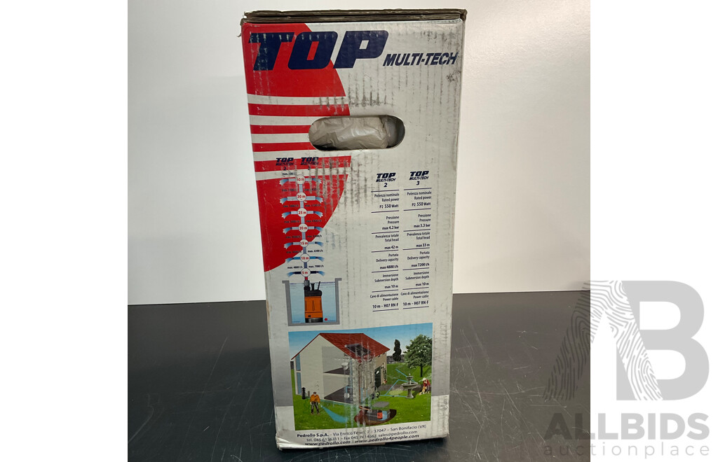 TOP MULTI-TECH Automatic Multi-Stage Submersible Pumps